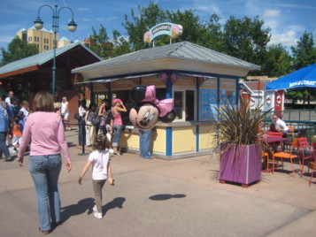 Kiosque pour la vente de glace ( Disneyland)